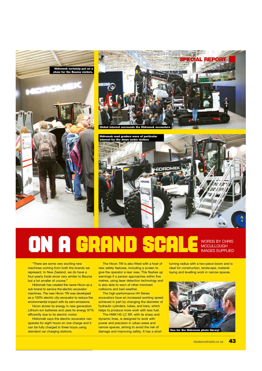 On a Grand Scale — Deals on Wheels, page 43